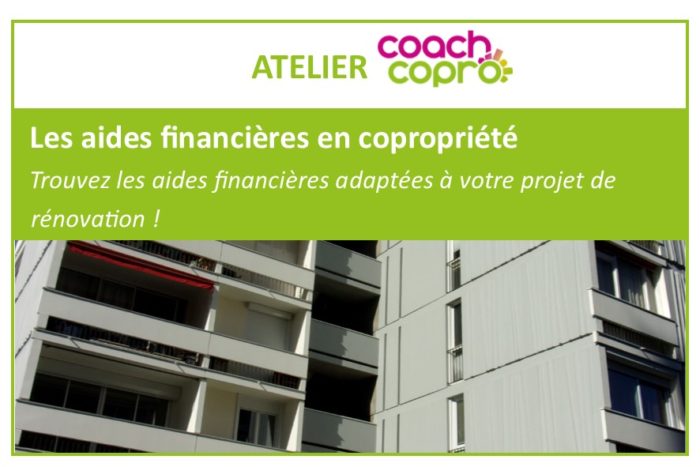 aides financières copropriété