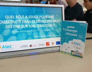 Groupe échanges PCAET TEPCV ALEC 2803