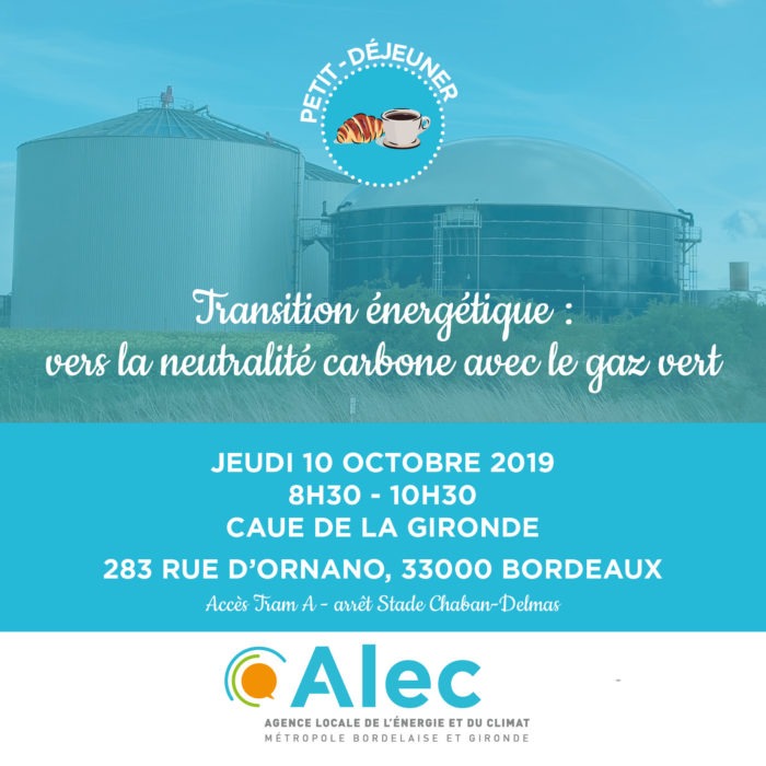 otobre 2019 EC petit déjeuner gaz vert