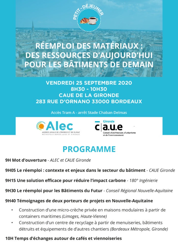 petit-déjeuner alec réemploi programme