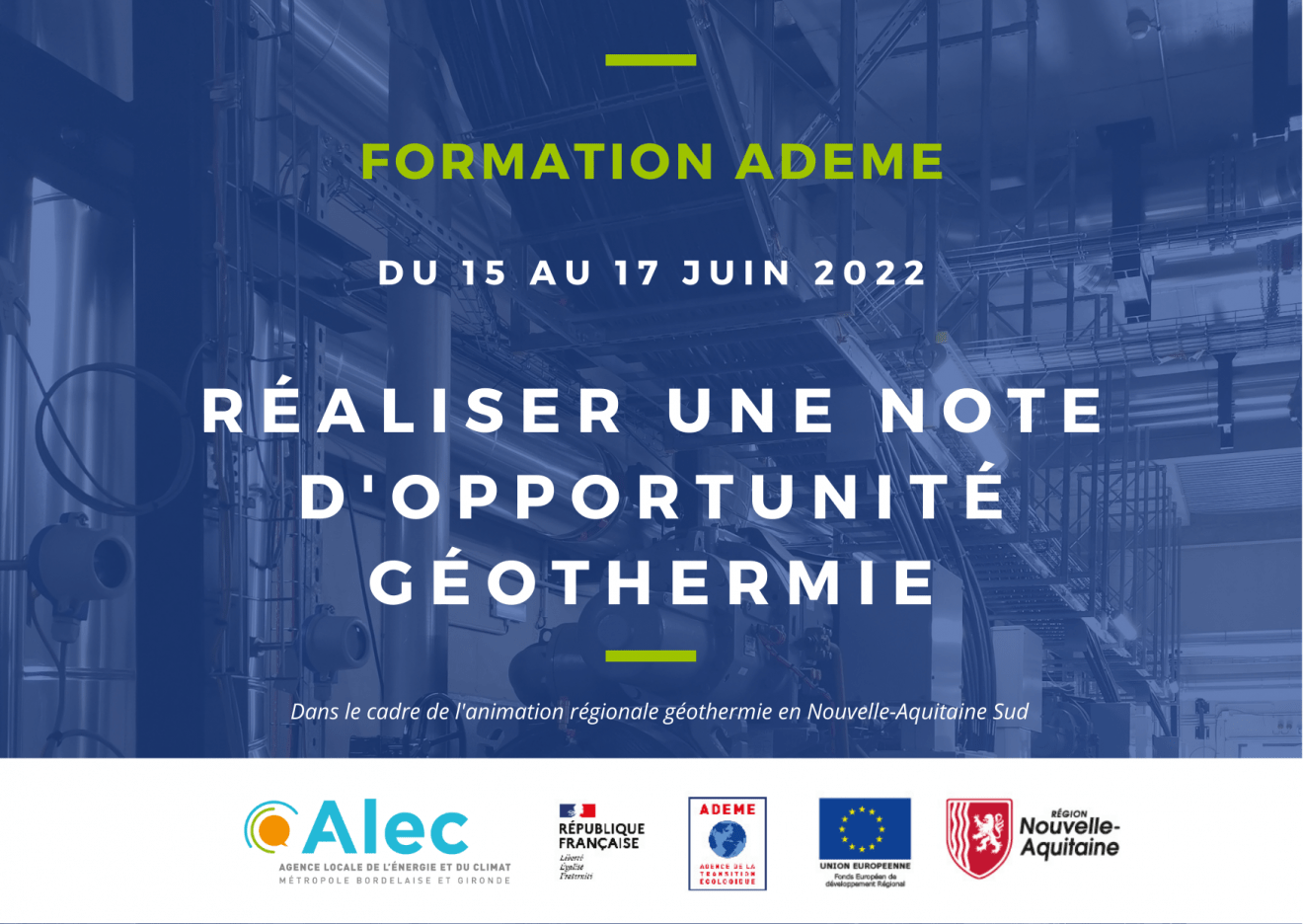 juin 2022- formation géothermie-alec-ademe