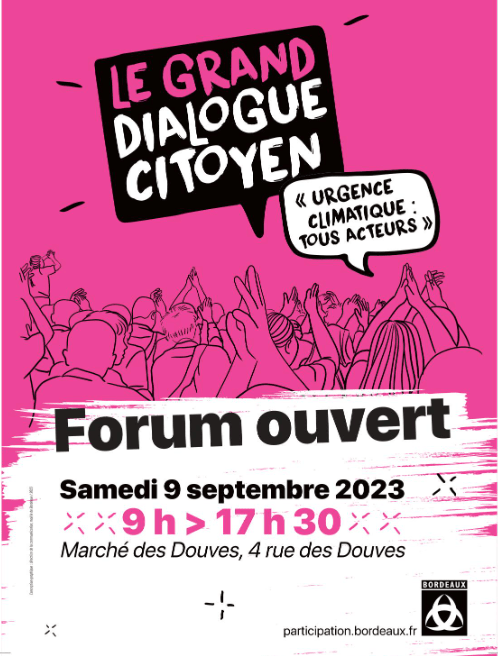 forum ouvert grand dialogue citoyen