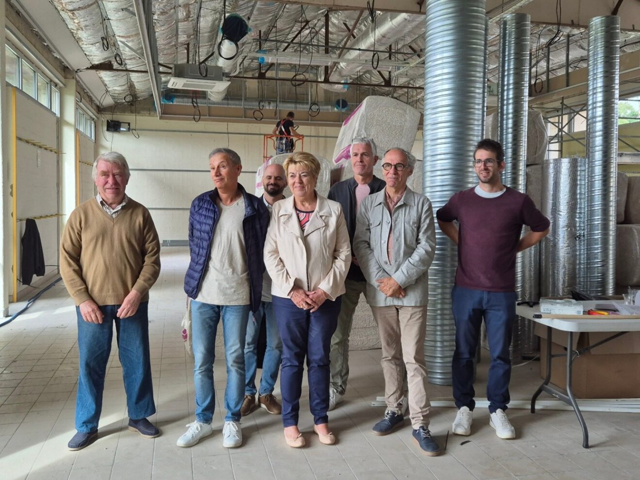 La salle polyvalente de Saugon en pleine transformation pour un confort optimal toute l’année
