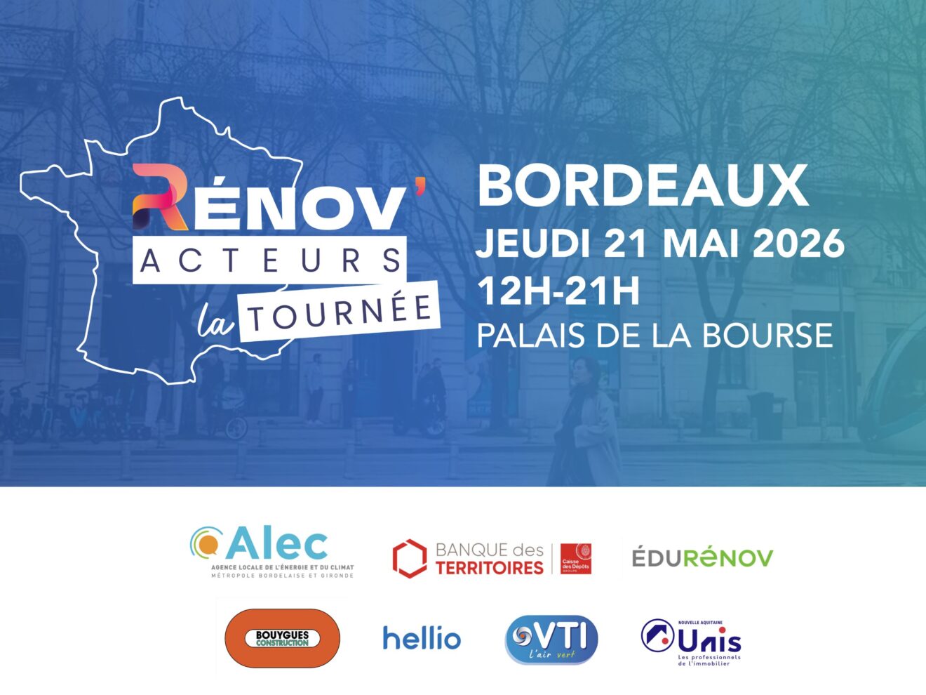 Jeudi 21 mai 2026 - La Tournée Rénov'Acteurs fait Étape à Bordeaux