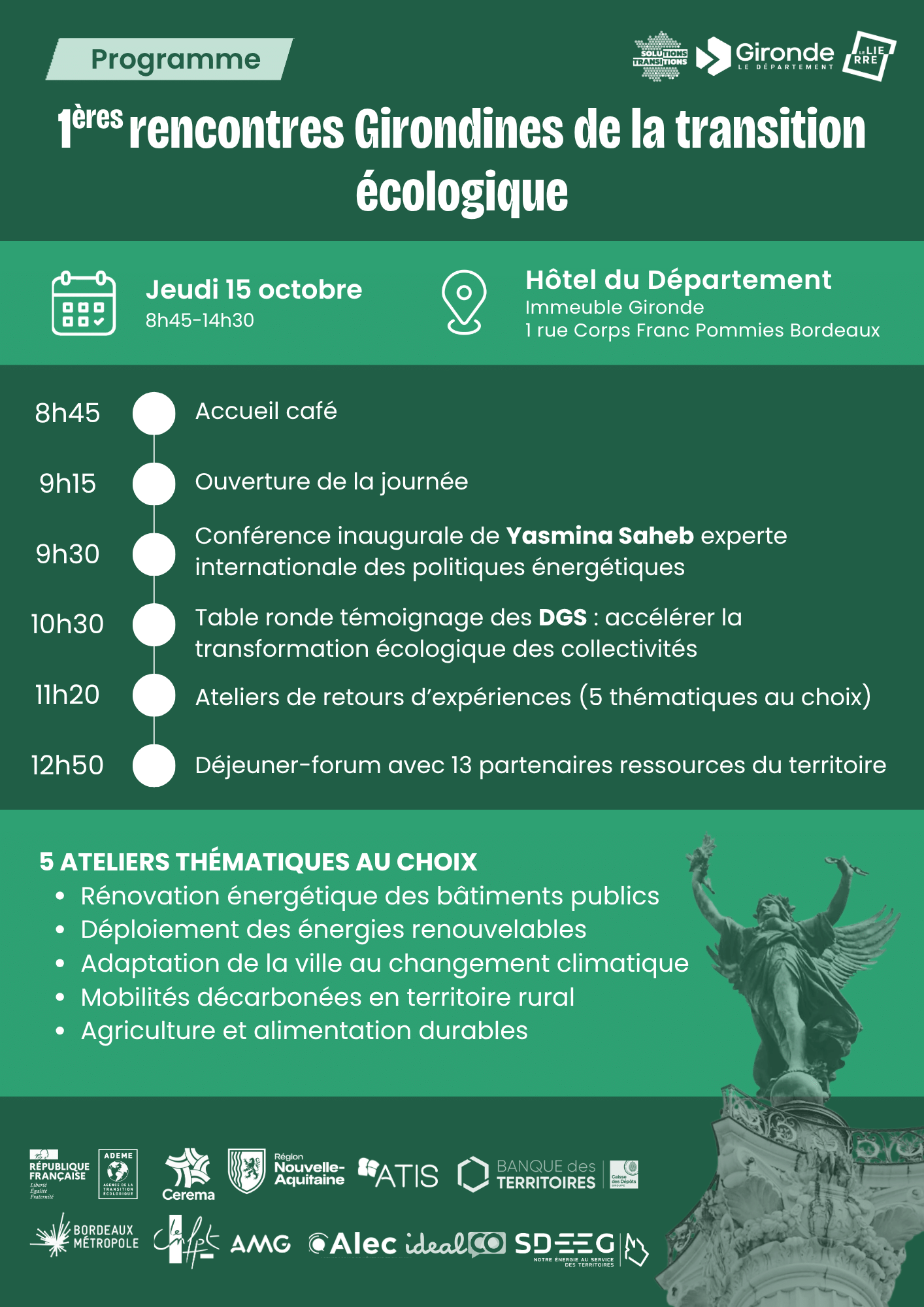 programme rencontres ransition écologique 33